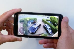 CCTV on mobile phone