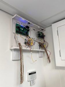 intruder alarm panel